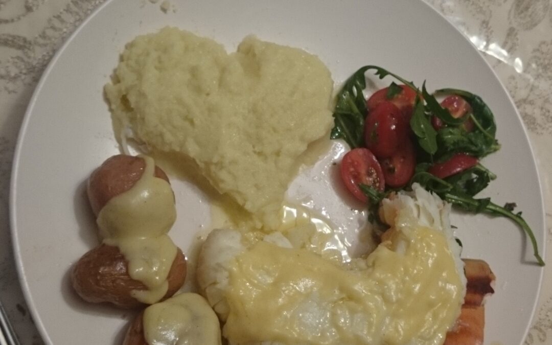Buttered Lobster Dinner