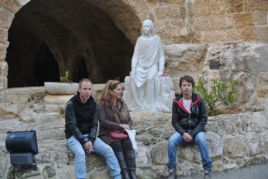 A family visit to Saydet el Mantara