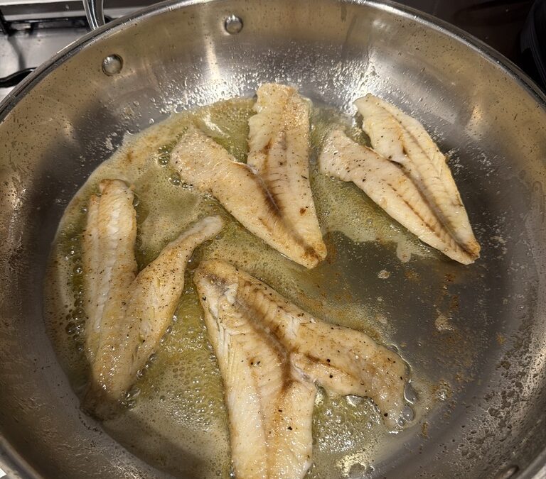 Pan-Fried Flathead
