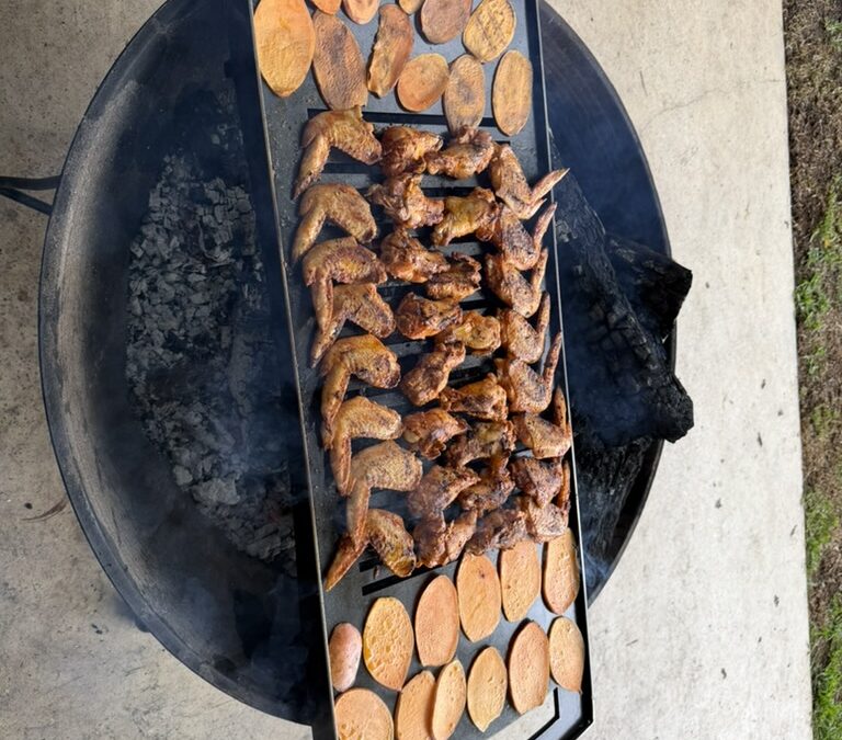 Firepit Chicken Wings