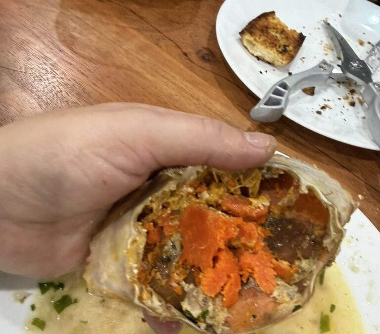 Garlic Butter Crab