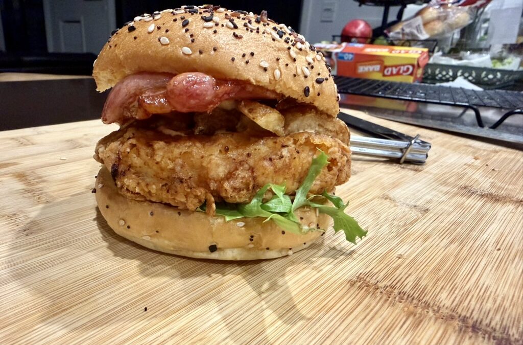 Crispy Buttermilk Chicken Burger