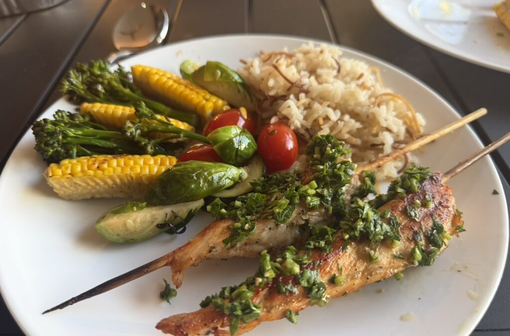 Charred Mixed Vegetables